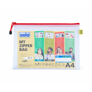 Solo MFA41 Green My Zipper Bag – Stylish & Durable School/Office Bag