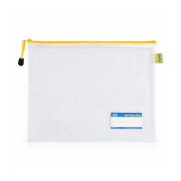 Solo MFA41 Yellow My Zipper Bag – Stylish & Durable School/Office Bag
