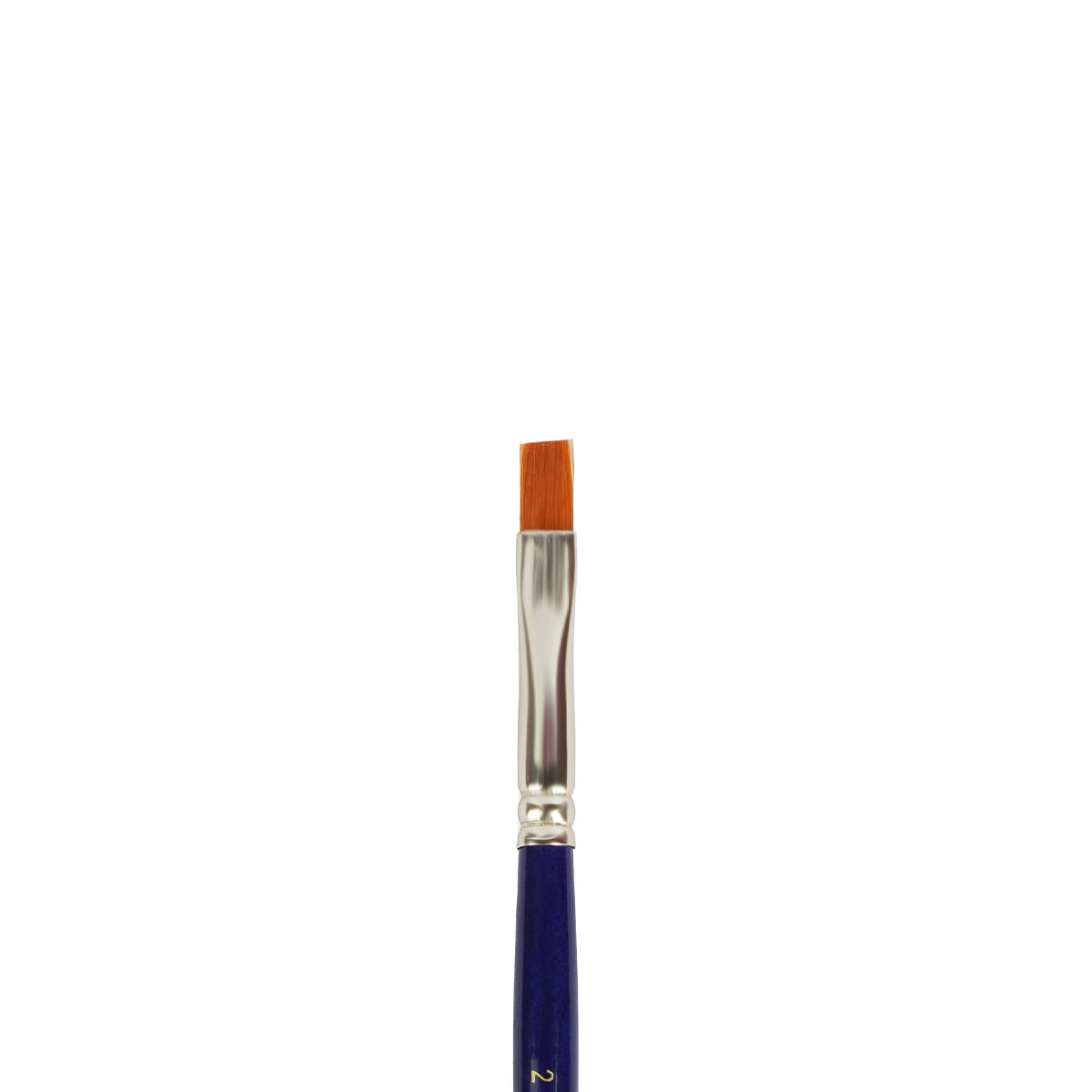 Maped Paint Brush Set - 10 Synthetic Flat Brushes, Size 2