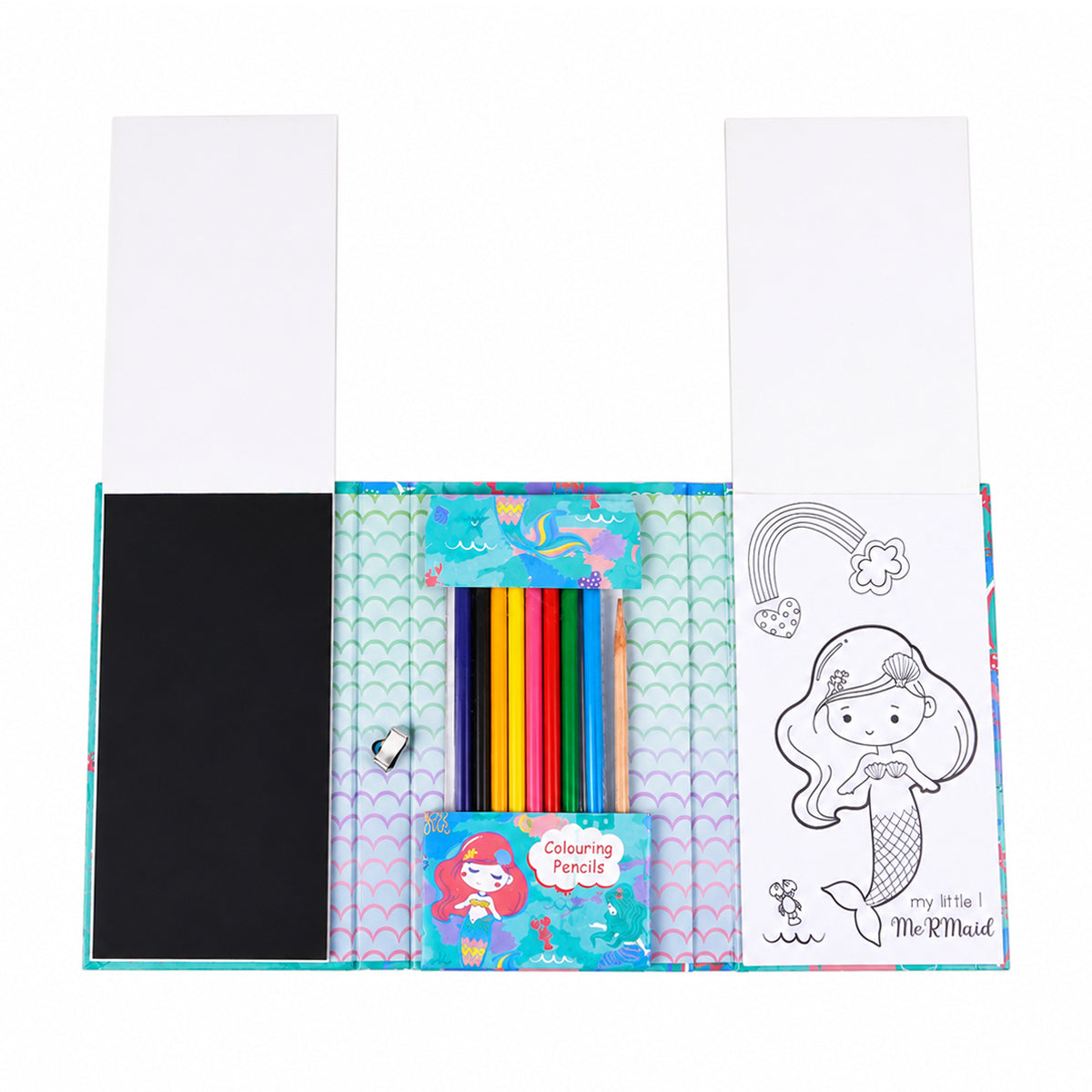 Arav Mermaid Colouring Book Set