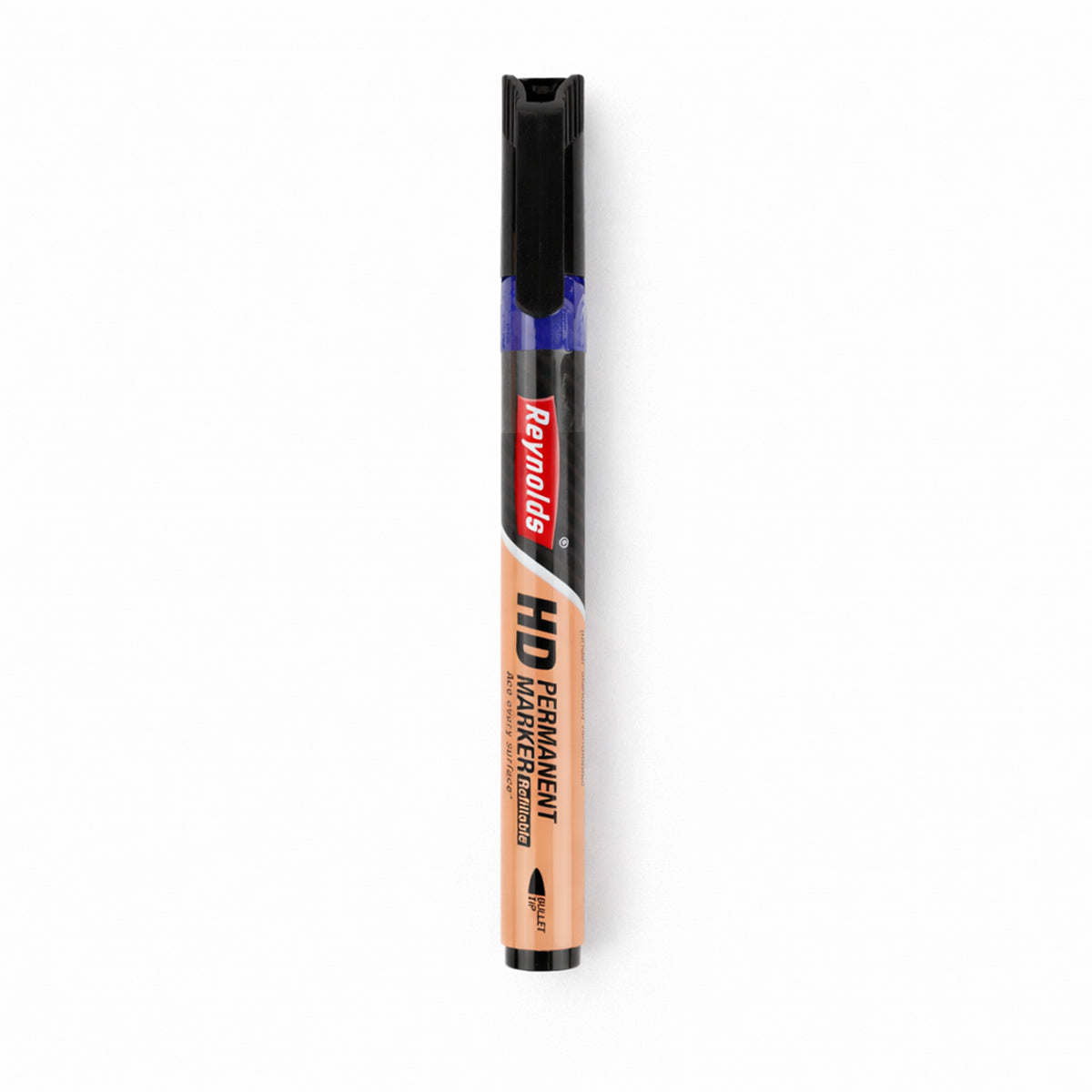 Reynolds HD Permanent Marker Blue - 10 Pack, Bullet Tip