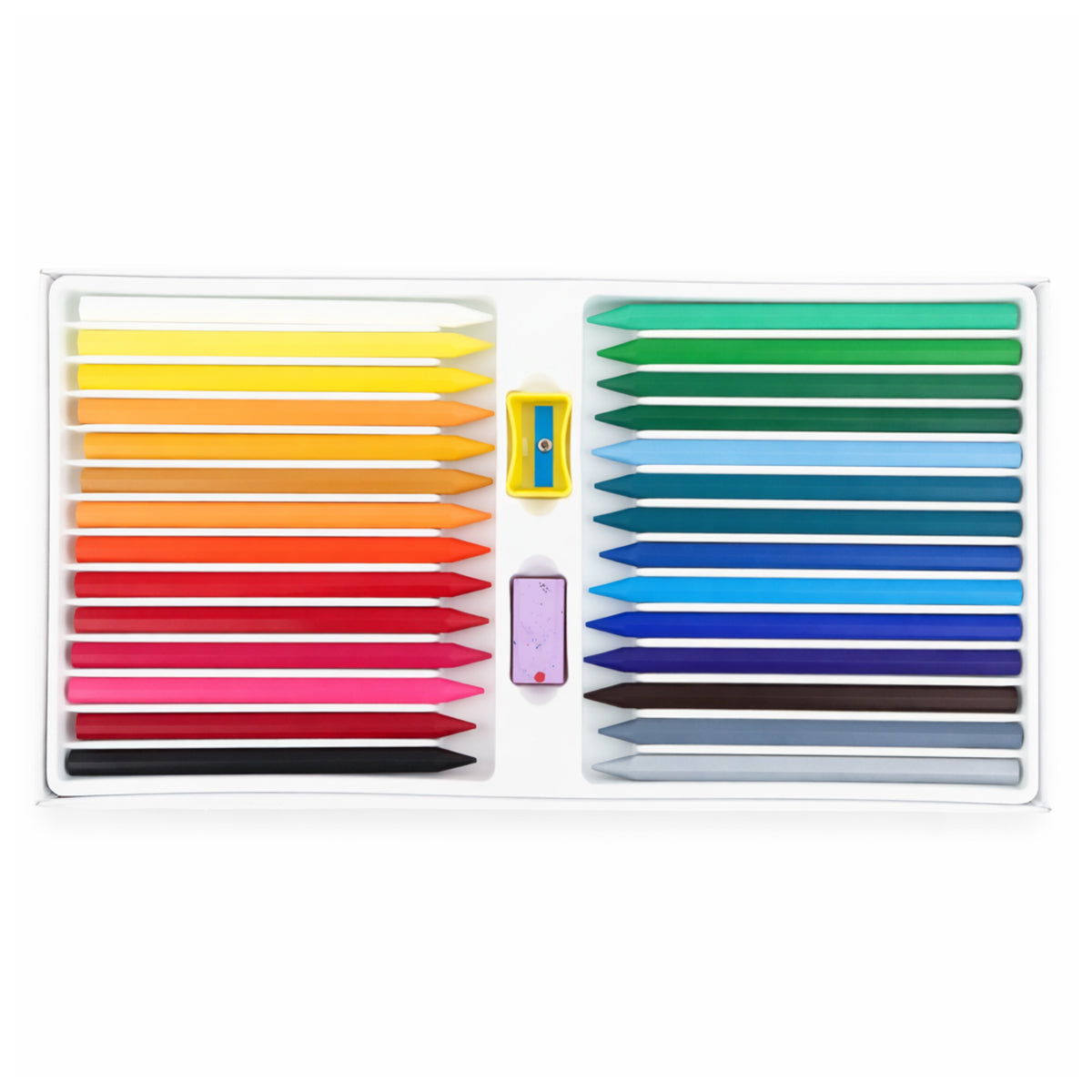 Camel Plastic Crayons – 28 Shades (Non-Toxic)