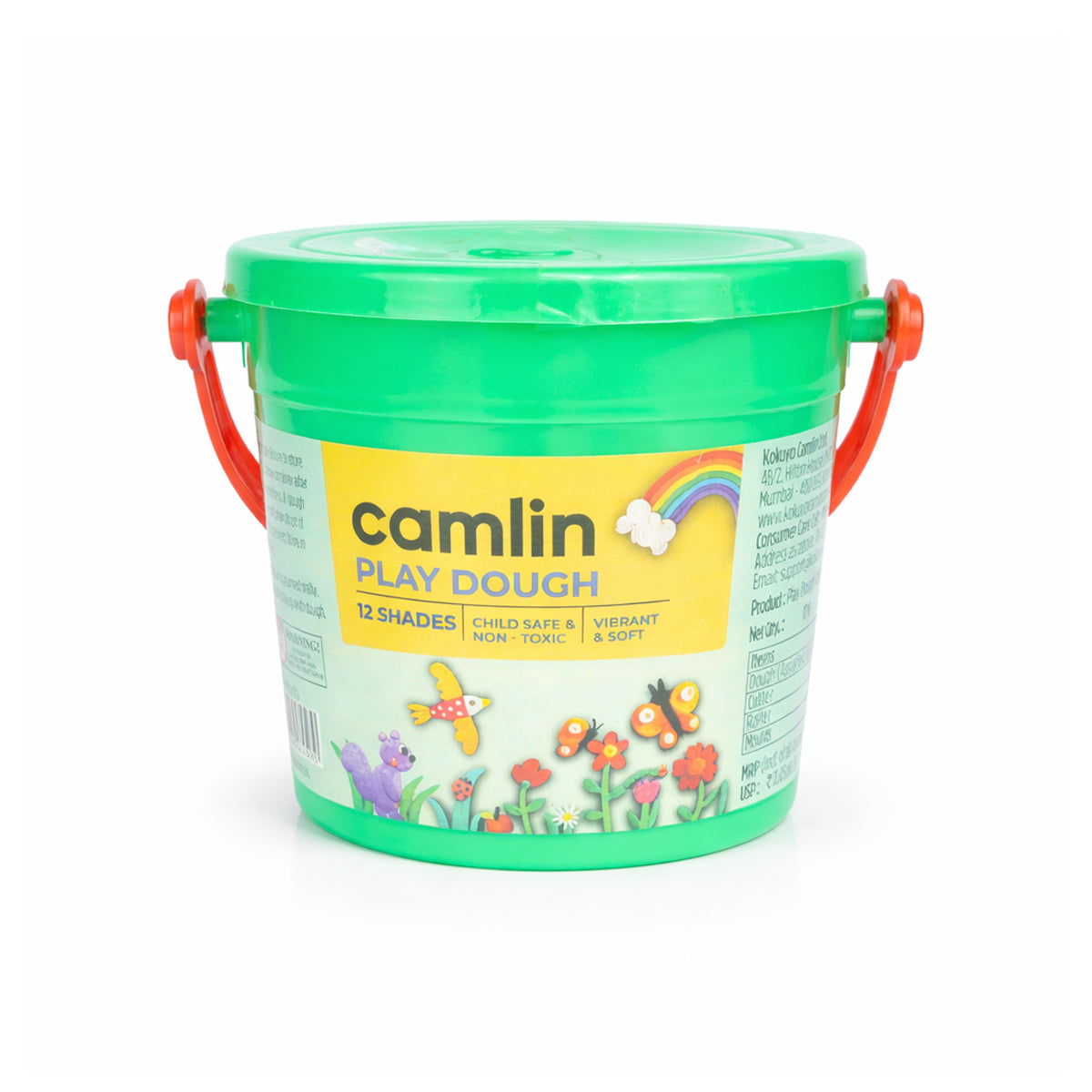 Camlin Play Dough 12 Shades with Accessories