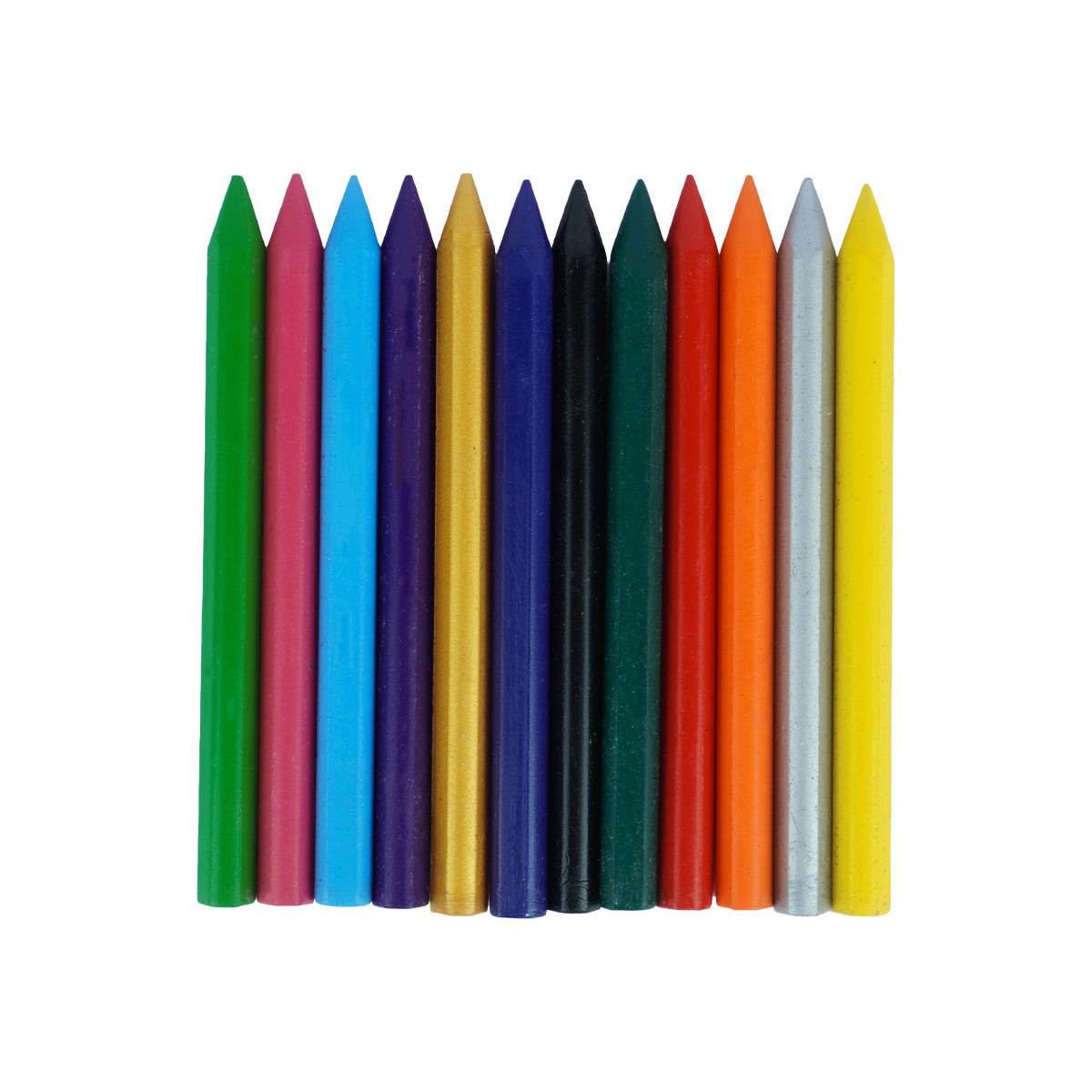 Camel 13 Shades Plastic Crayons with Eraser & Sharpener