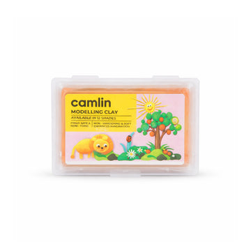 Camlin Modelling Clay – Peach 150 g (Non-Toxic)