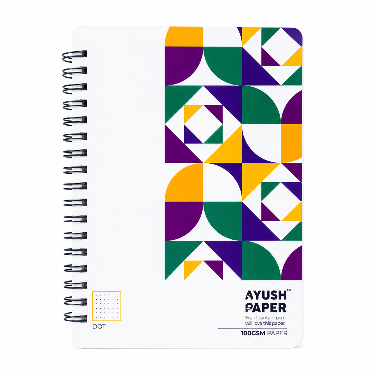 Ayush Paper B5 Dot Notebook | 100 GSM | 100 Dot Pages