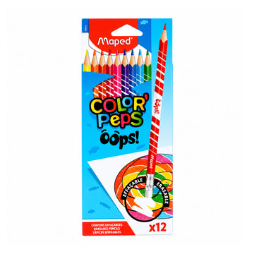 Maped Color Peps — 12 Colour Pencils, Assorted Colours