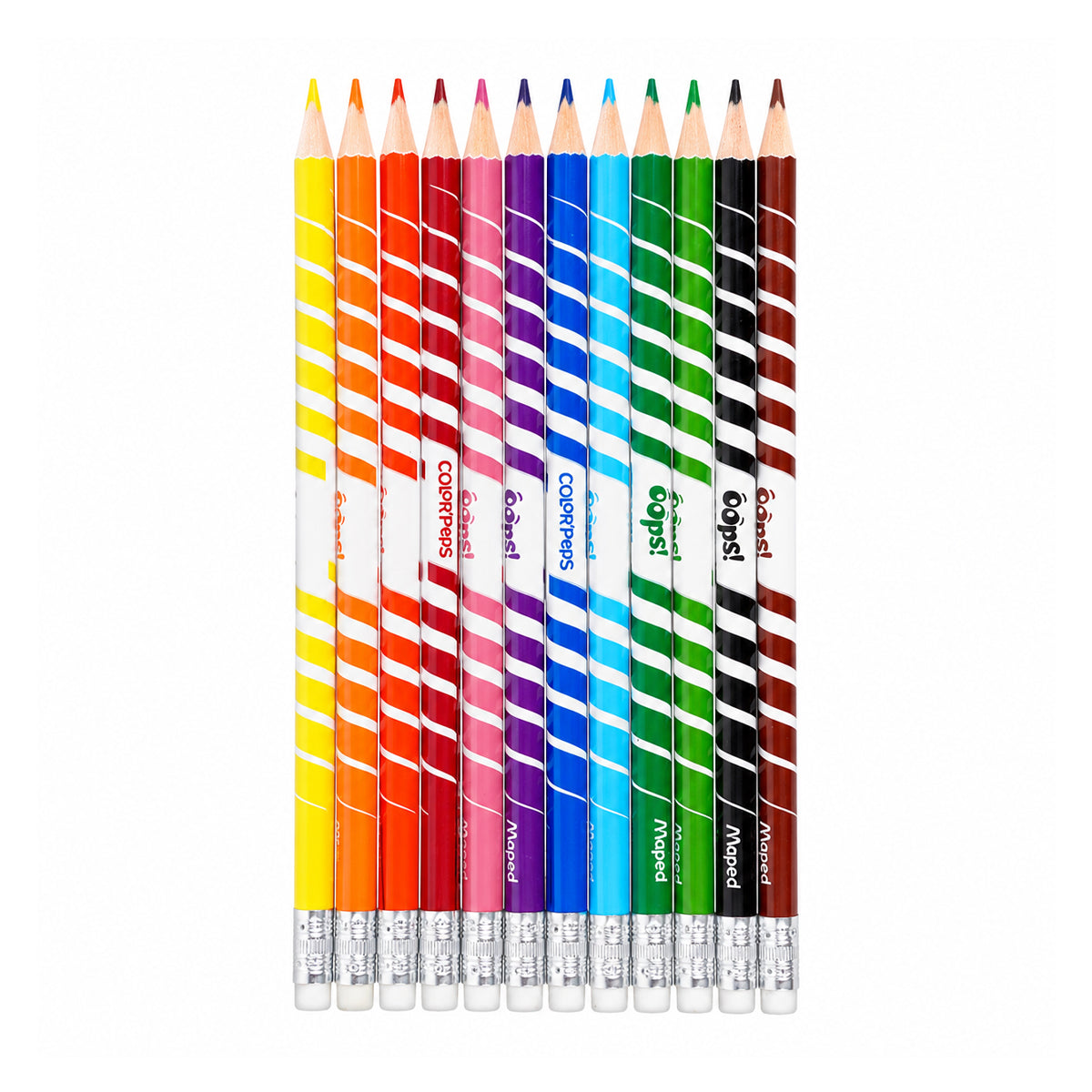 Maped Color Peps — 12 Colour Pencils, Assorted Colours