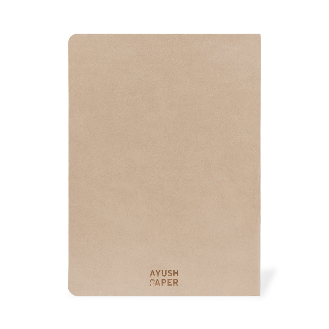Ayush Paper Cream Colour Unruled Notebook