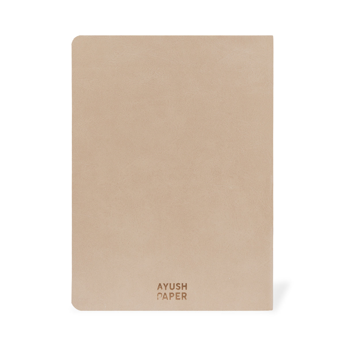 Ayush Paper Cream Colour Unruled Notebook