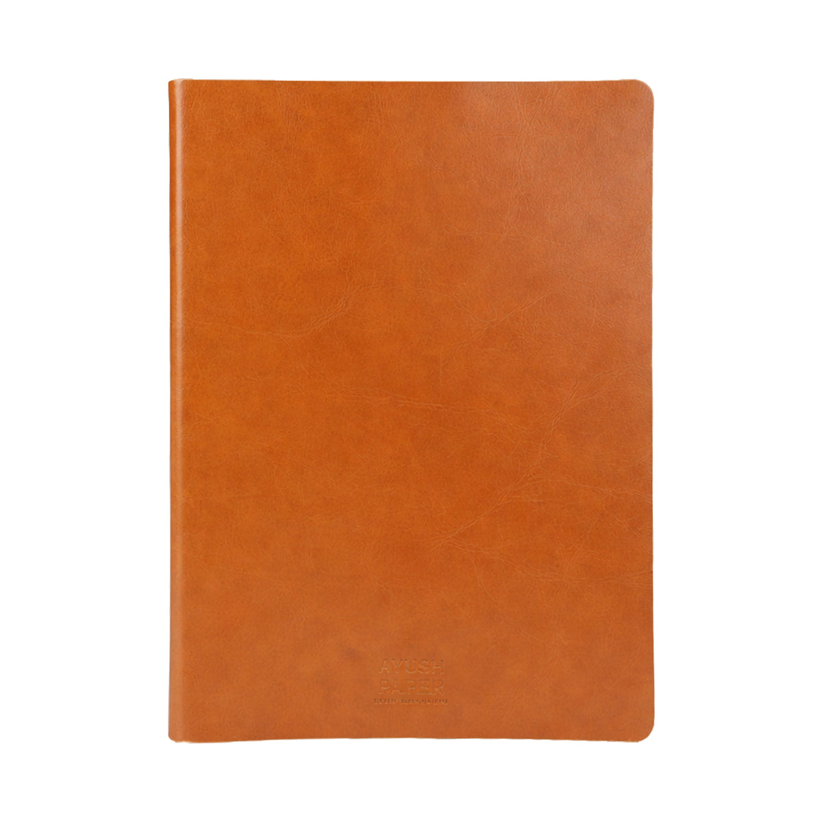 Ayush Paper Brown Ruled Notebook – 100 GSM, 100 Pages, Softcover