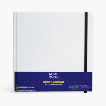 Ayush Paper Artyshil Book 8×8 Inch 200 GSM Wiro 30 Pages