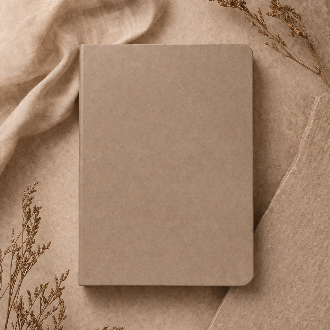 Ayush Paper A5 Blank Notebook | 100 GSM Softcover | 100 Pages