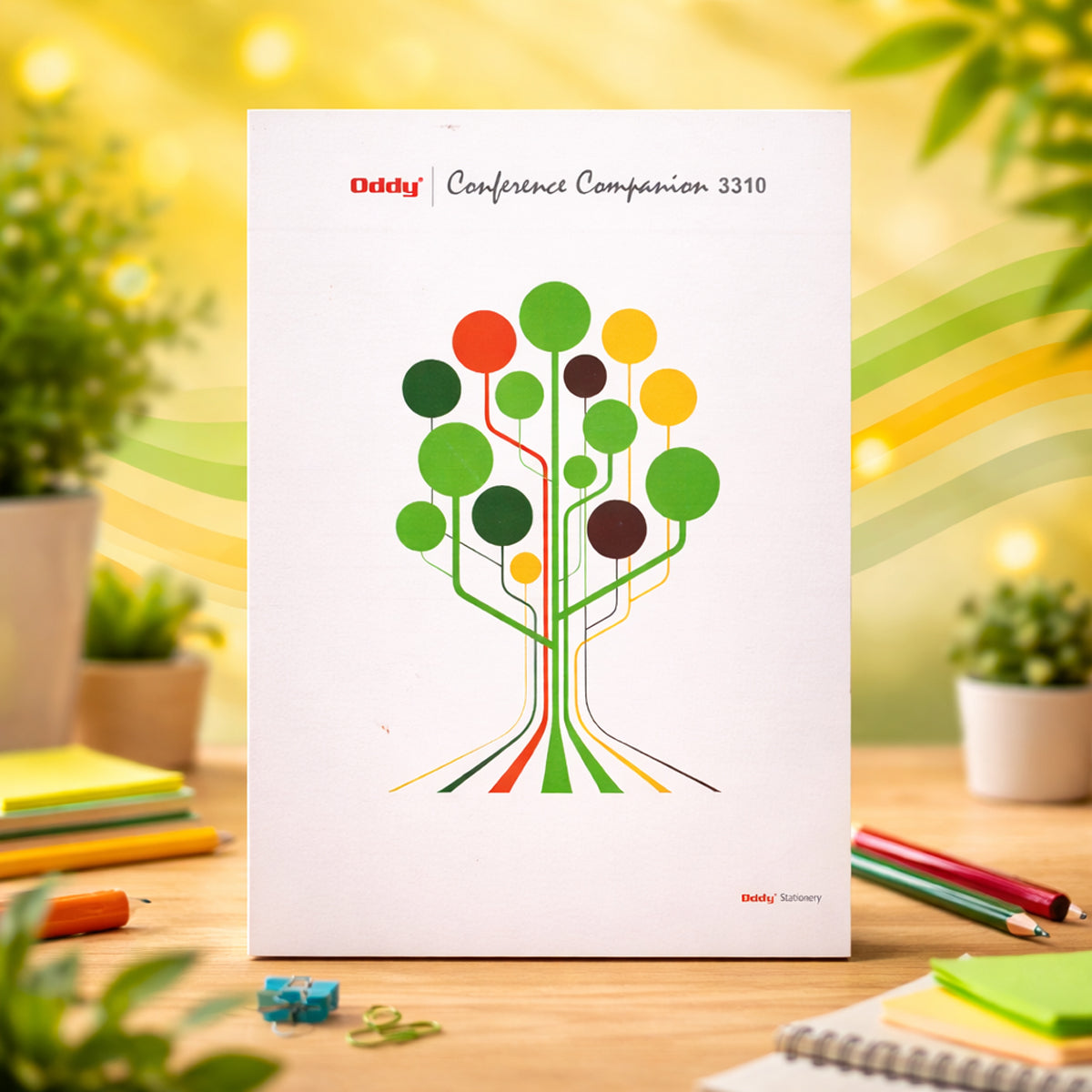Oddy A5 Conference Notepad 20 Pages Each Set of 5 Pads