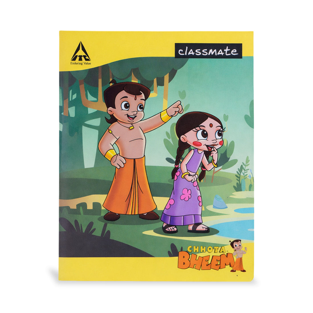 Classmate Double Line Kids Cartoon Notebook – 172 Pages, 24 x 18 cm