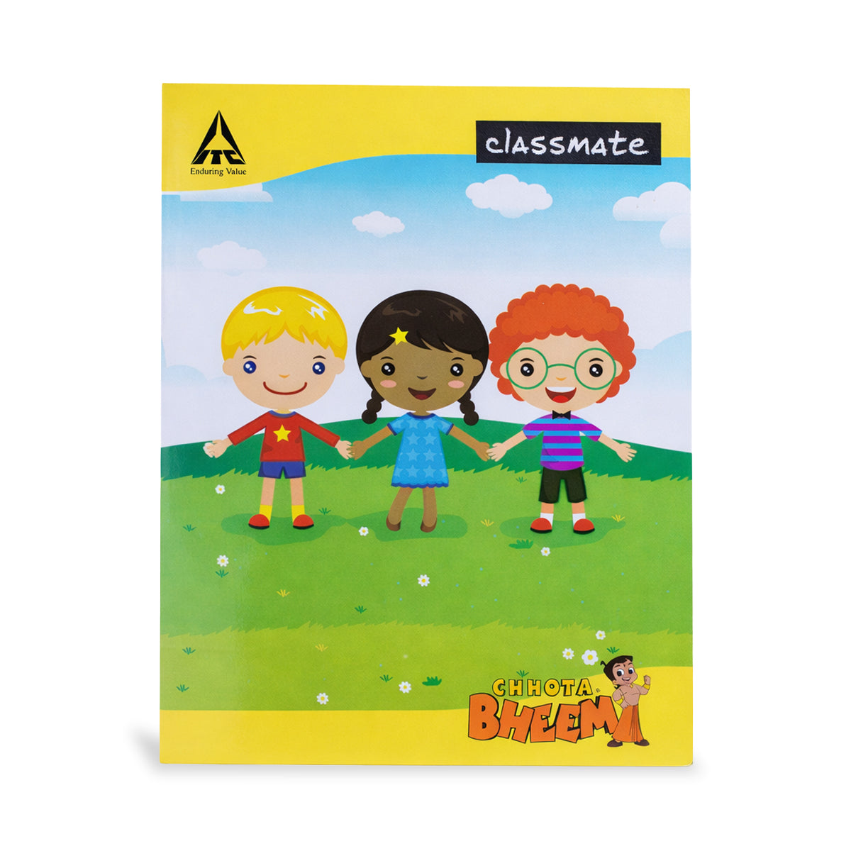 Classmate Double Line Kids Cartoon Notebook – 172 Pages, 24 x 18 cm