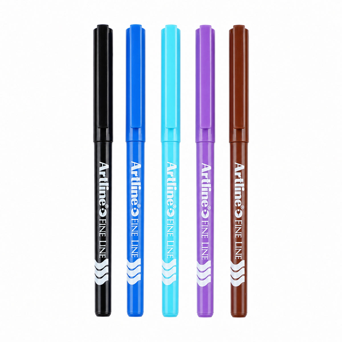 Artline 10 Colour Fine Line Pens — Pack of 10, 0.4 mm