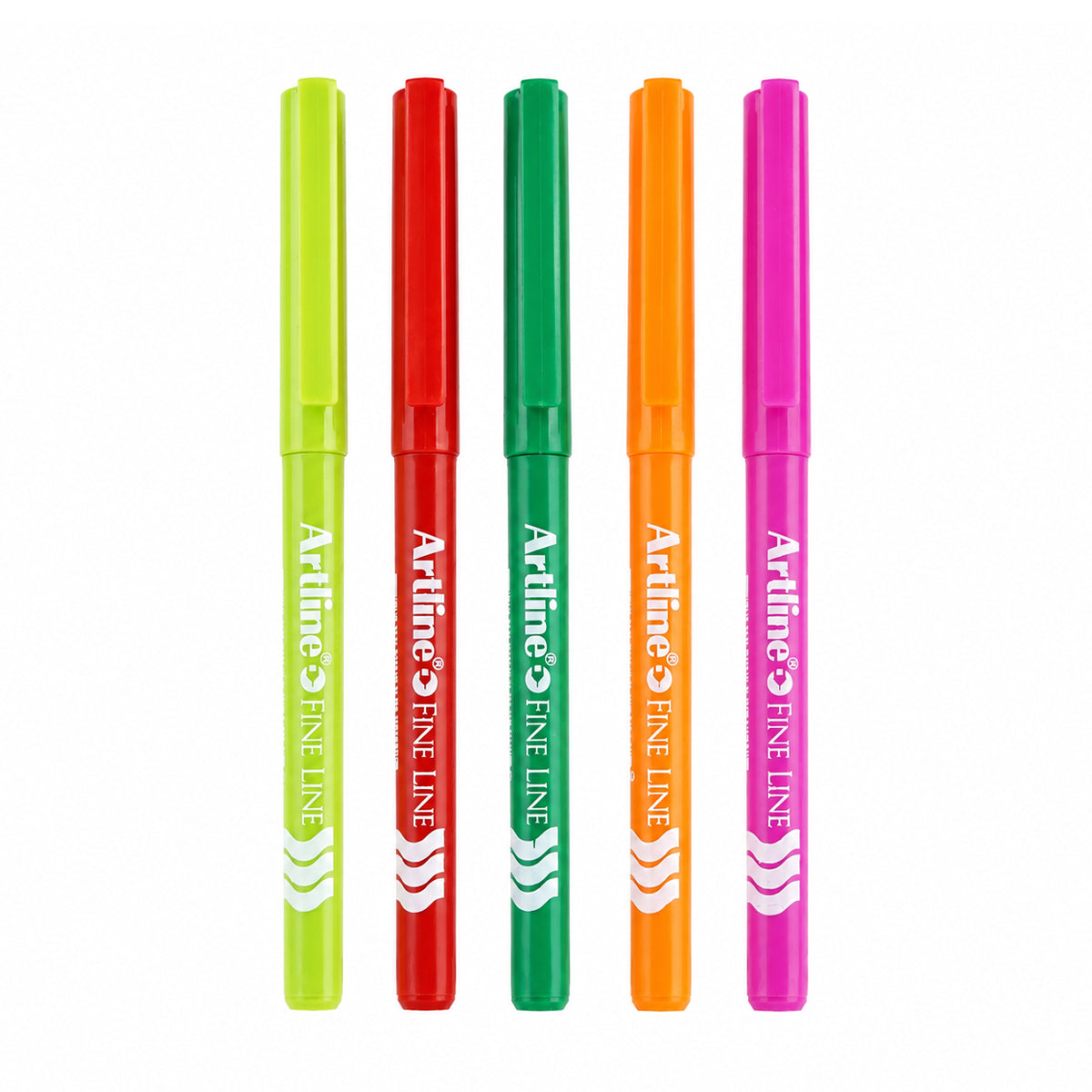 Artline 10 Colour Fine Line Pens — Pack of 10, 0.4 mm