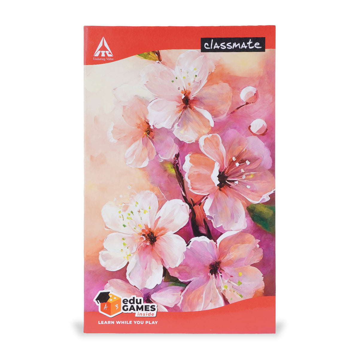 Classmate Unruled Notebook – 84 Pages (Pack of 2), Long Size