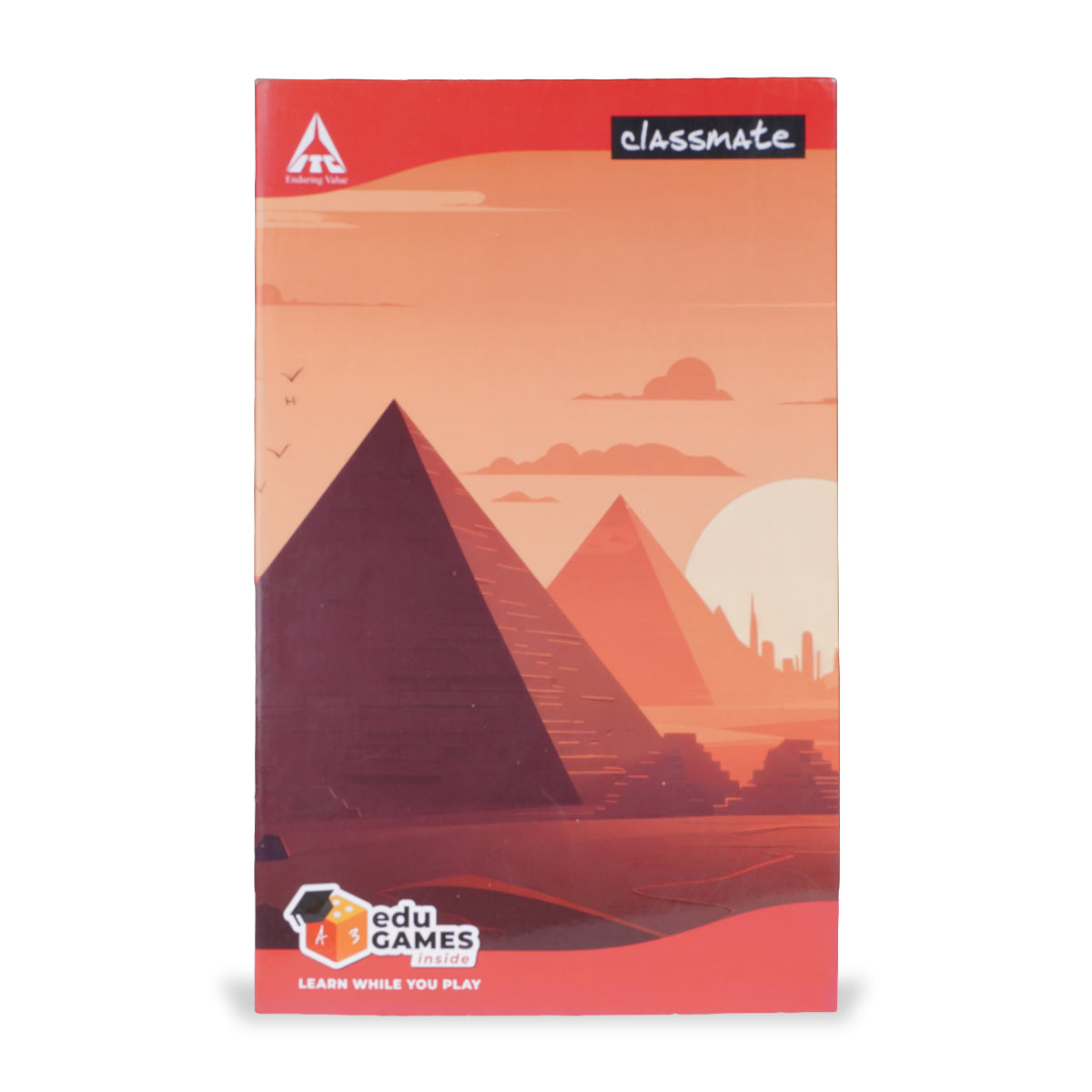 Classmate Unruled Notebook – 84 Pages (Pack of 2), Long Size