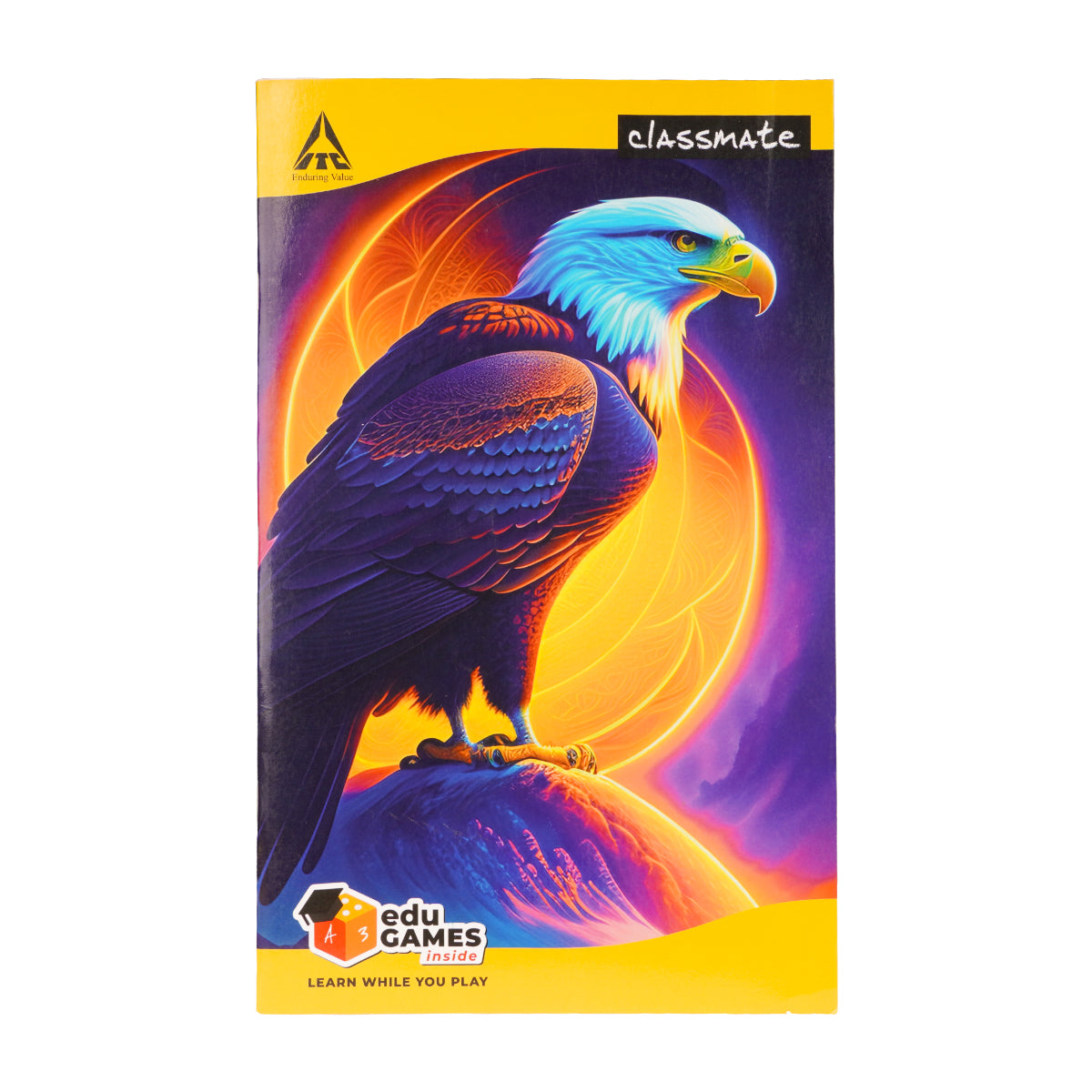 Classmate Single Line Notebook – 172 Pages, Smooth White Paper
