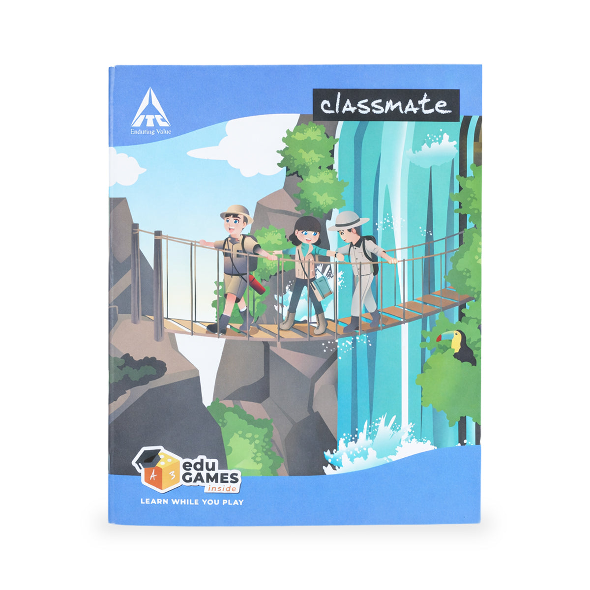 Classmate Double Line Notebook – 172 Pages, 19 × 15.5 cm (Pack of 2)