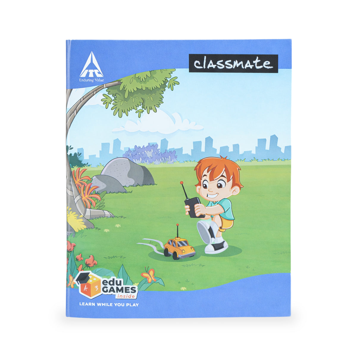 Classmate Double Line Notebook – 172 Pages, 19 × 15.5 cm (Pack of 2)