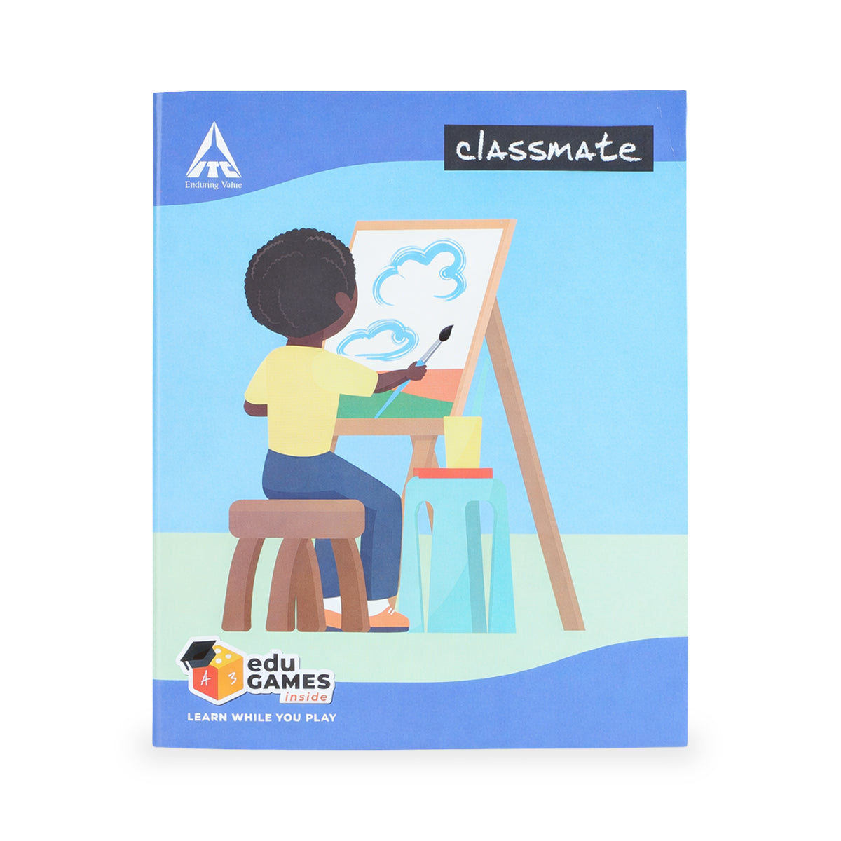 Classmate Double Line Notebook – 172 Pages, 19 × 15.5 cm (Pack of 2)