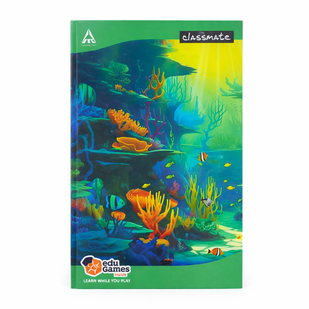 Classmate Single Line Long Book 384 Pages - High-Capacity Notebook