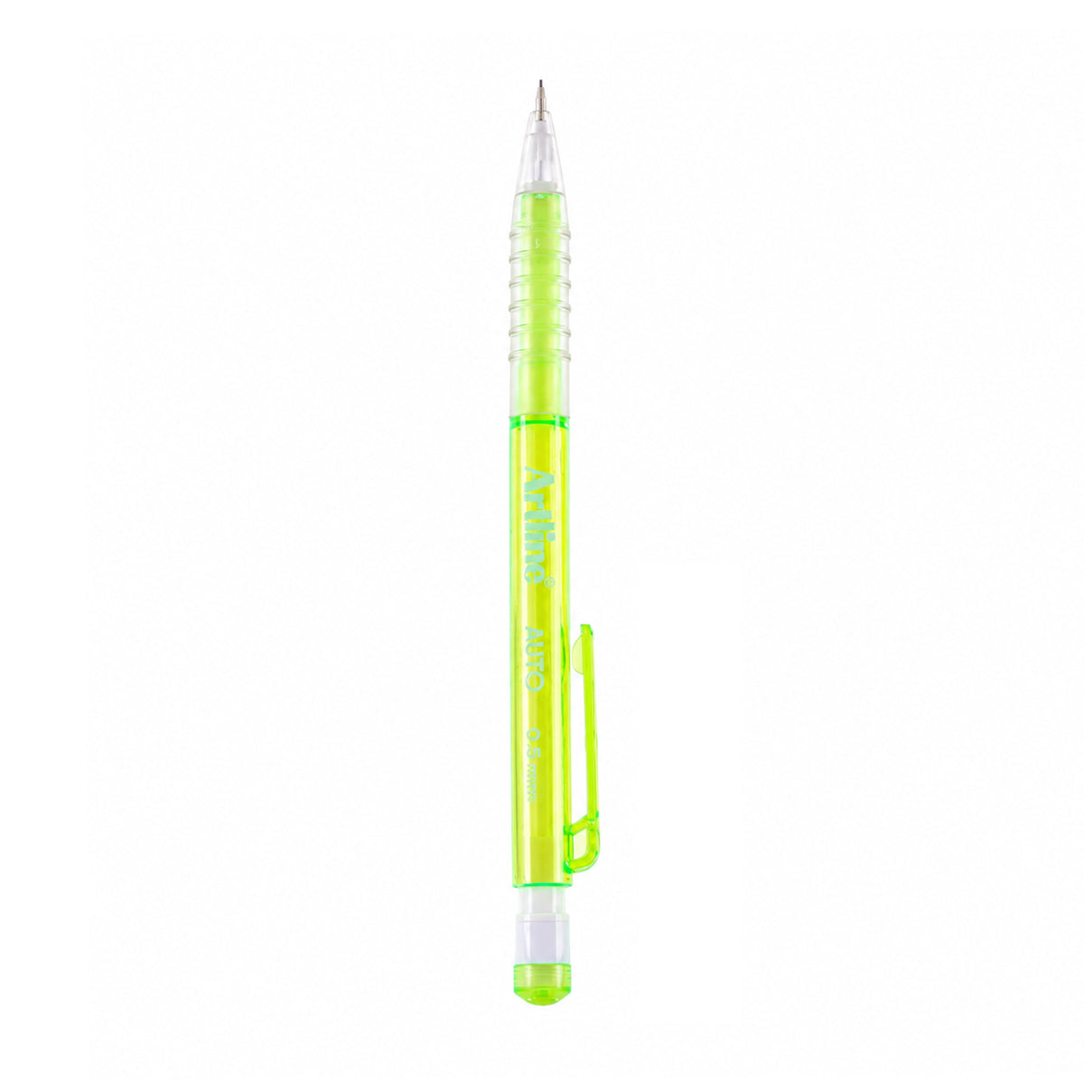 Artline Mechanical Pencil — Pack of 5, 0.5 mm (Green) with Free Lead Tube