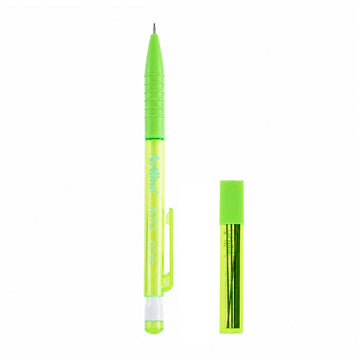 Artline Mechanical Pencil — Pack of 3, 0.7 mm (Green) with Free Lead Tube