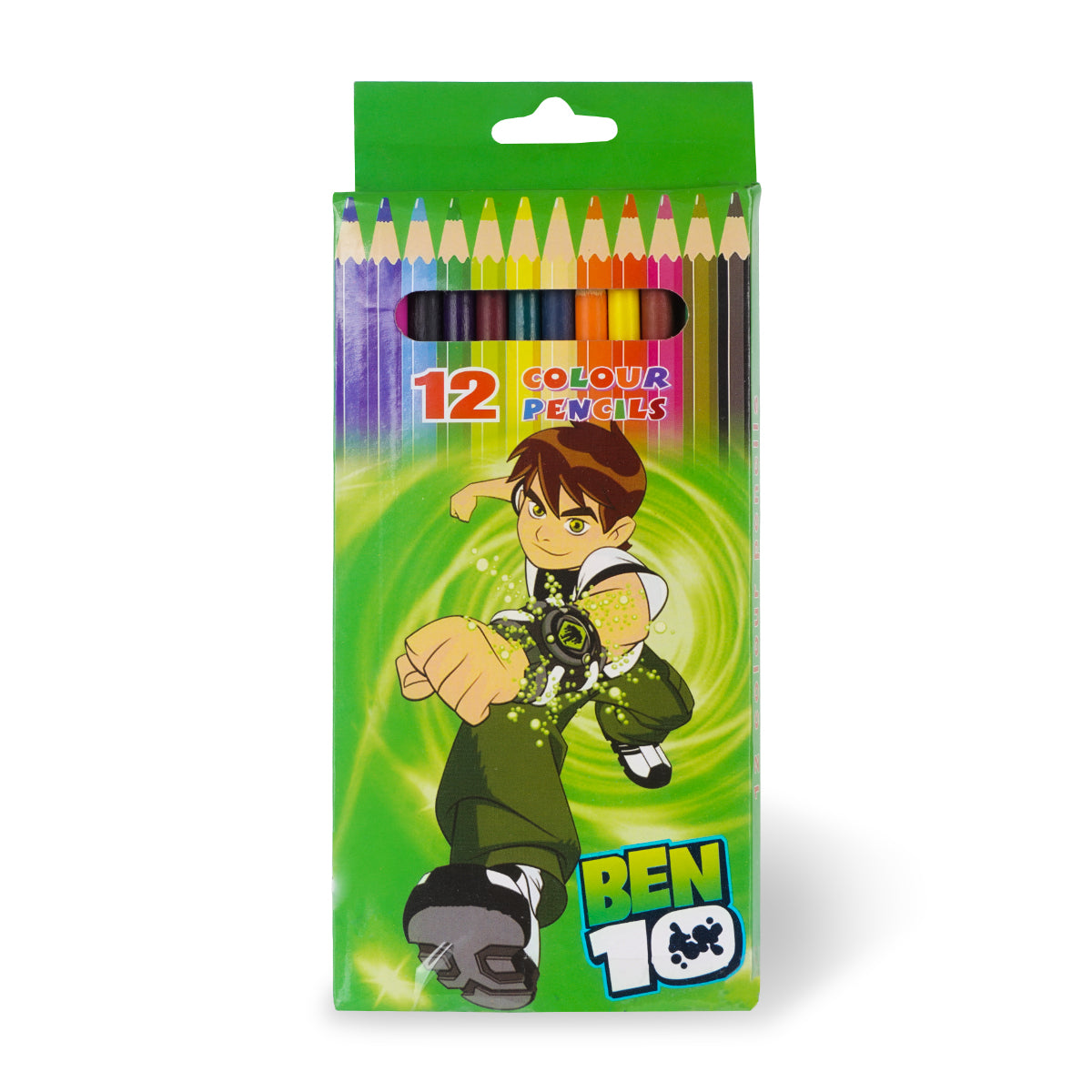 Arav 12 Colour Pencils — Ben 10 Theme