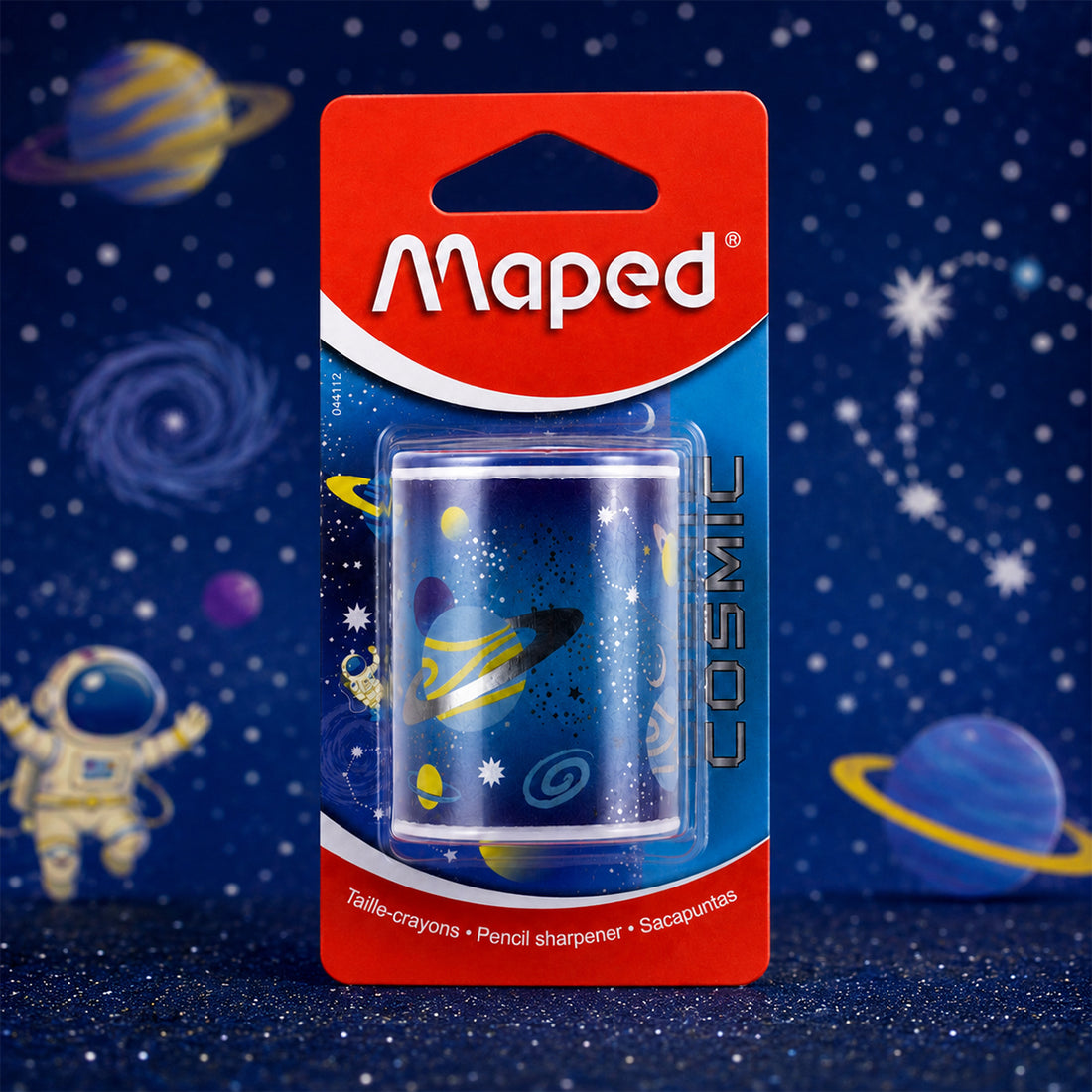Maped Cosmic Double Hole Pencil Sharpener - Space Theme