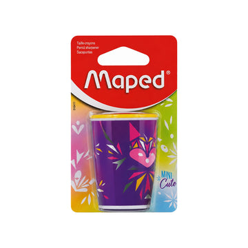 Maped Mini Cute 2‑Hole Pencil Sharpener — Violet