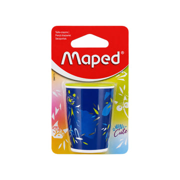 Maped Mini Cute 2‑Hole Pencil Sharpener — Blue