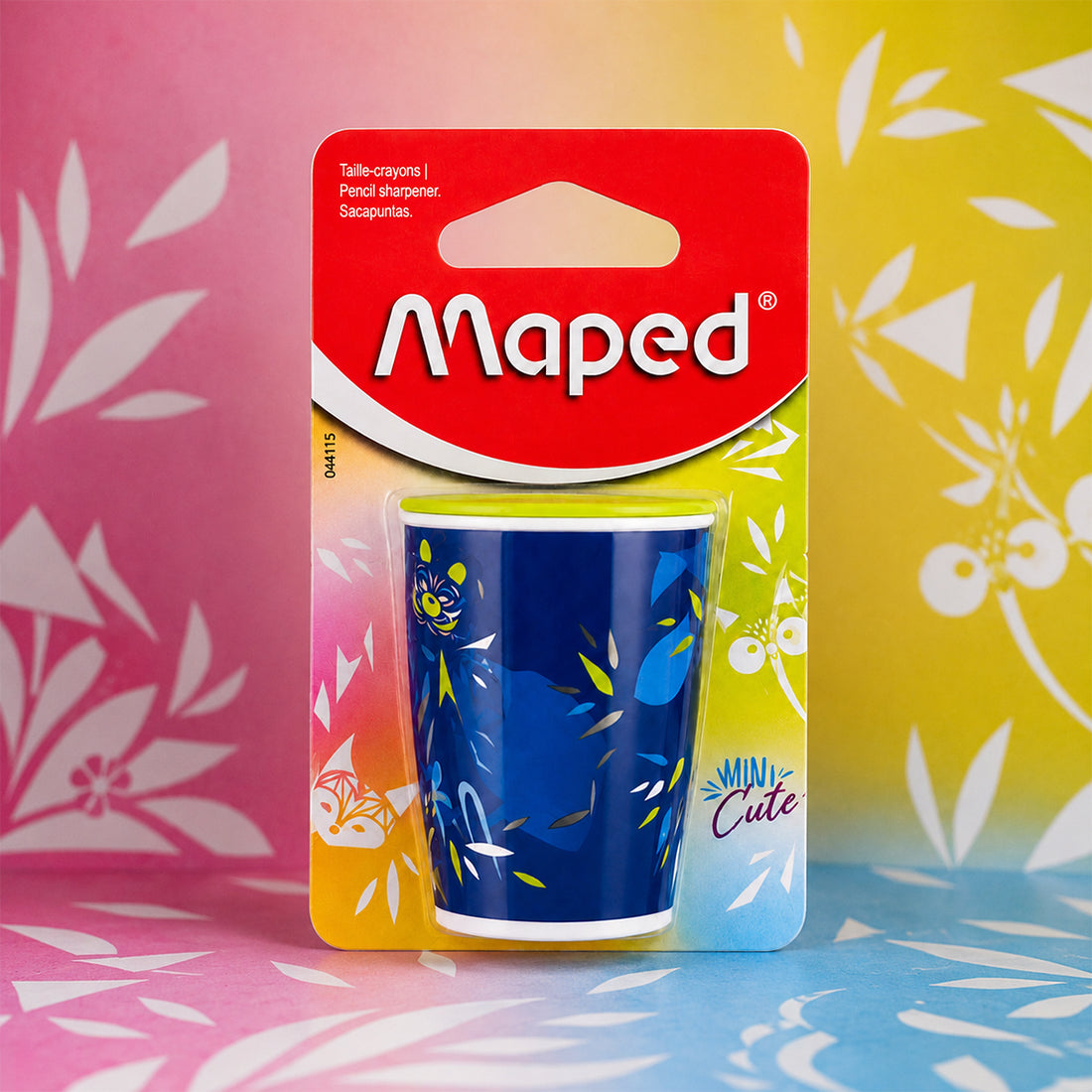 Maped Mini Cute 2‑Hole Pencil Sharpener — Blue