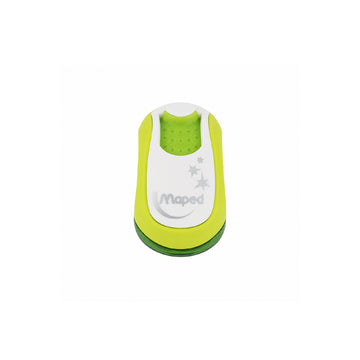 Maped Clean Pencil Sharpener — Green (Pack of 2)