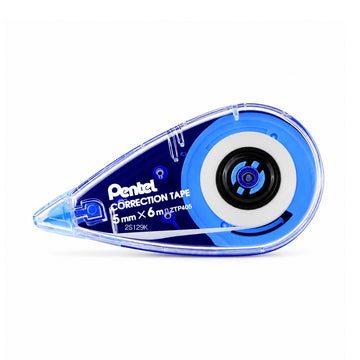Pentel ZTP405 Blue Barrel Correction Tape — Set of 2