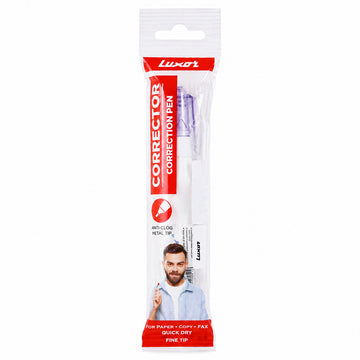 Luxor Fine Tip Correction Pen — Pack of 4
