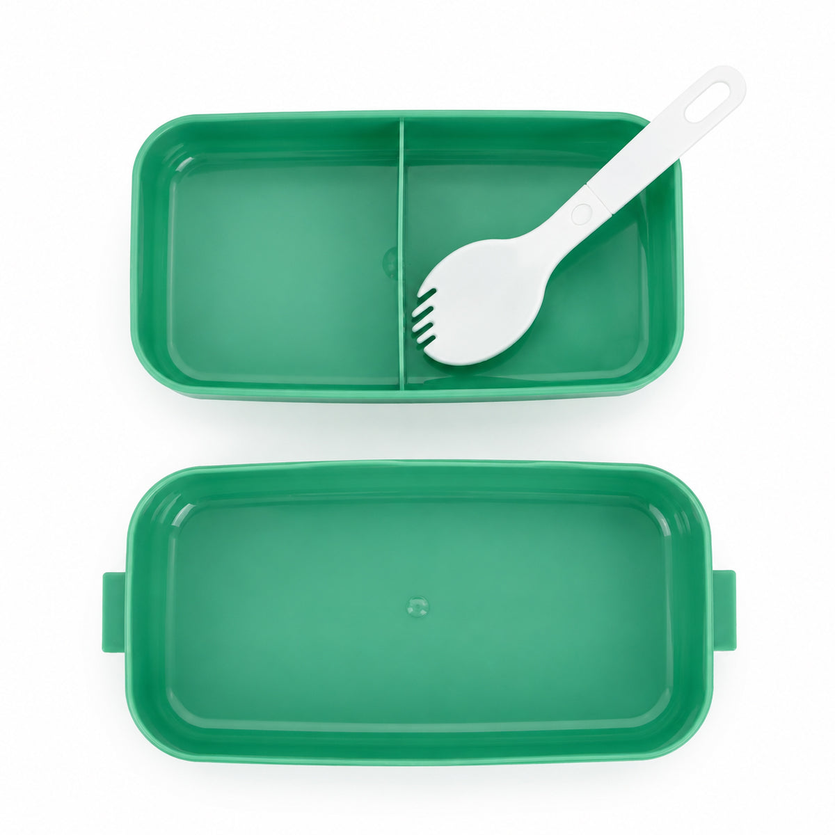 Cute Cartoon Design 3-Compartment Kids Lunch Box with Fork & Spoon – Green, Blue, Pink | The Writershub.in | Bento Style, Leak-Resistant