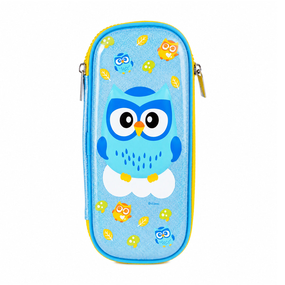 EVA Cartoon Pencil Case – Hard Shell Dual-Zipper Pencil Box