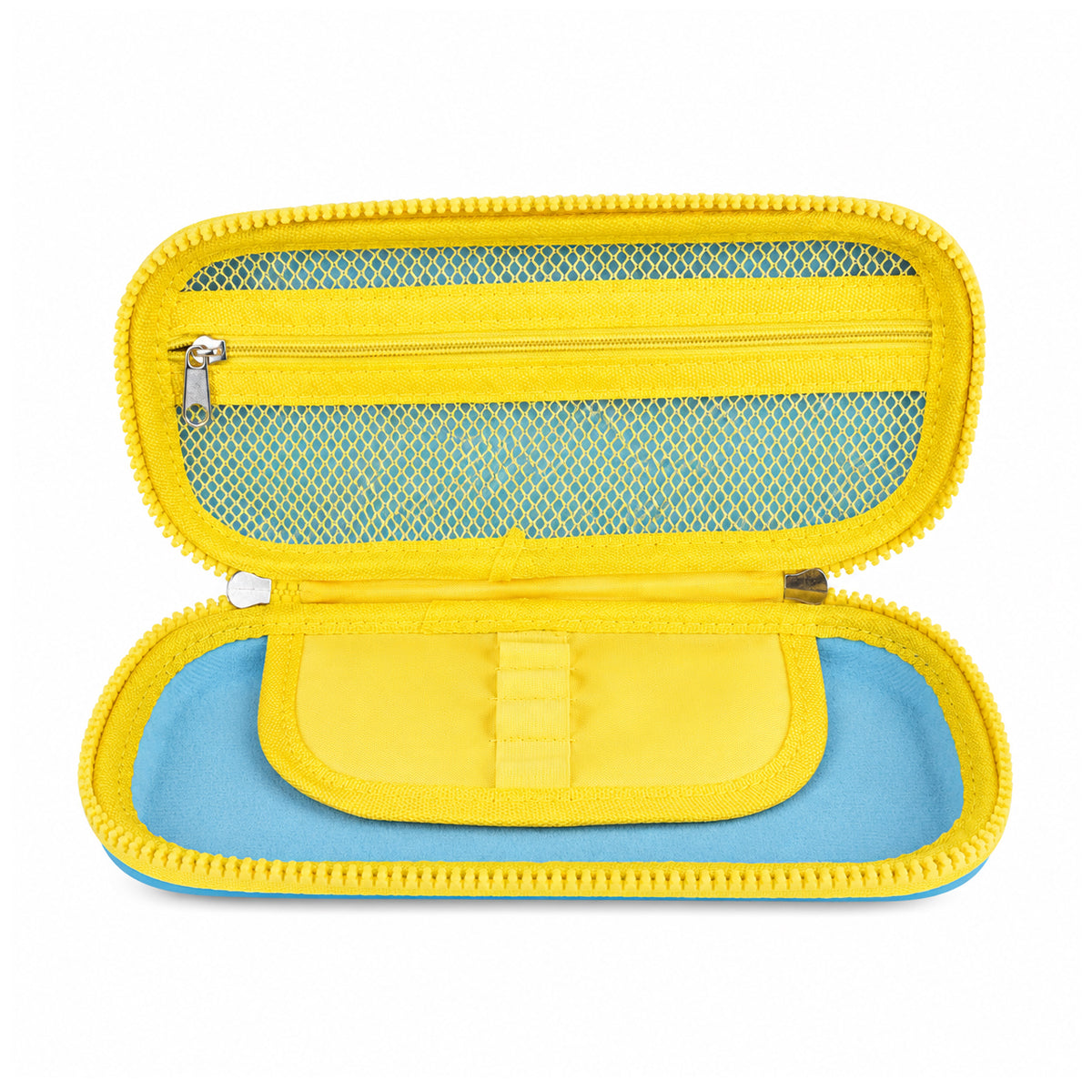EVA Cartoon Pencil Case – Hard Shell Dual-Zipper Pencil Box