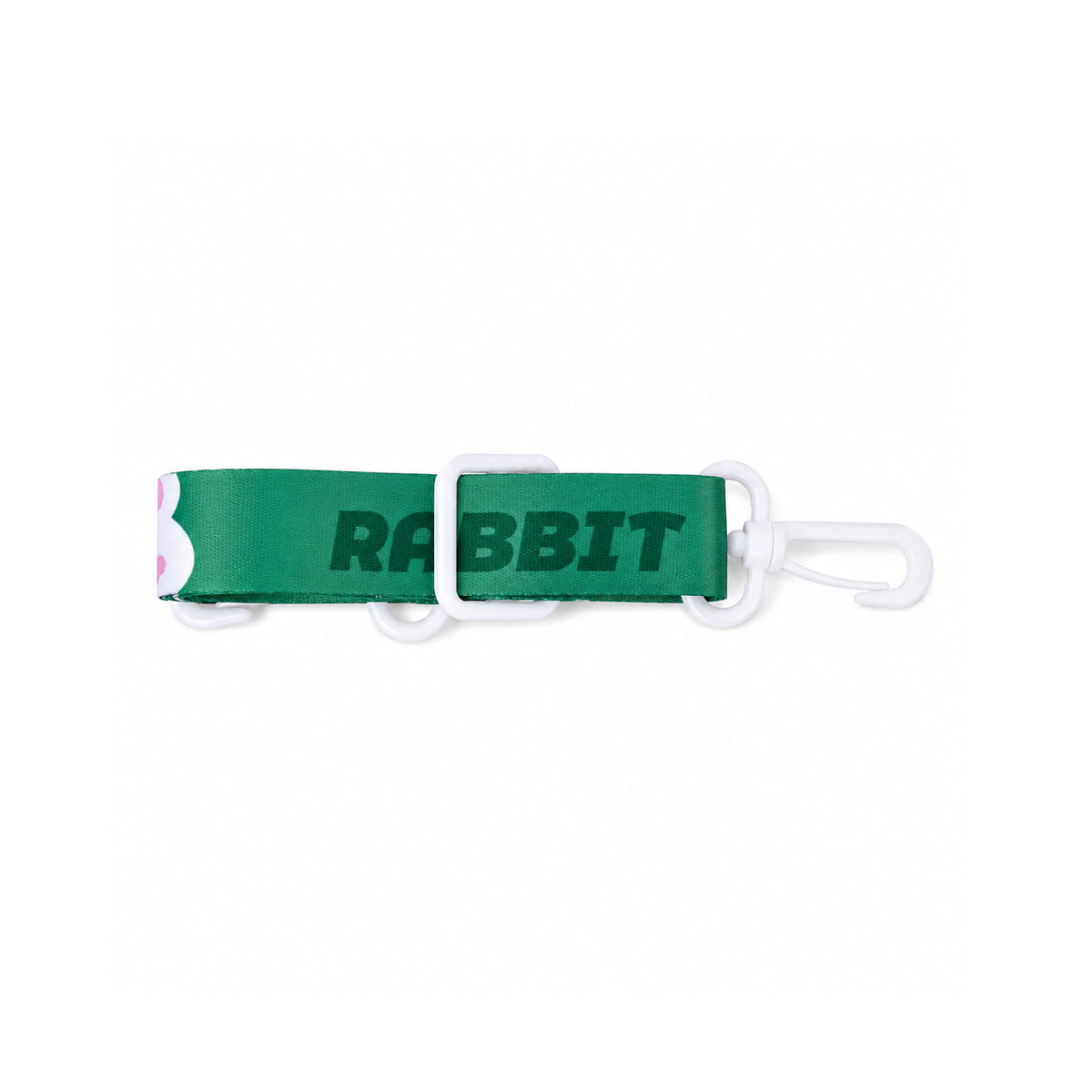 Happy Bunny Water Bottle – 850ml Cute Reusable Straw Bottle with Shoulder Strap