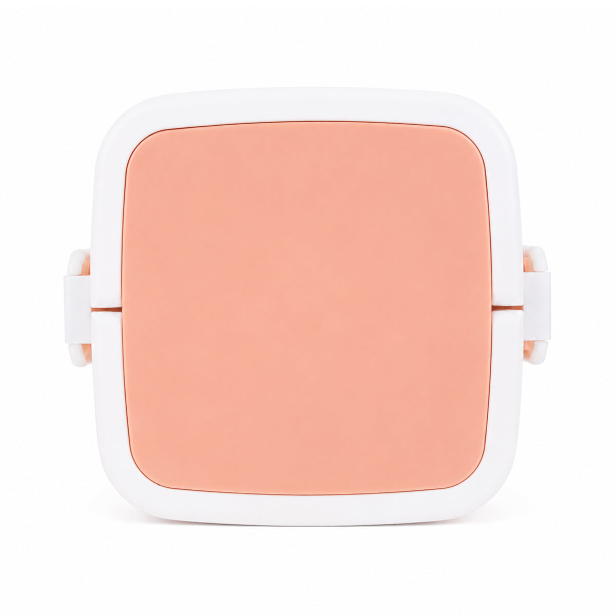 Double Layer Square Shape Lunch Box with Secure Lock Clip