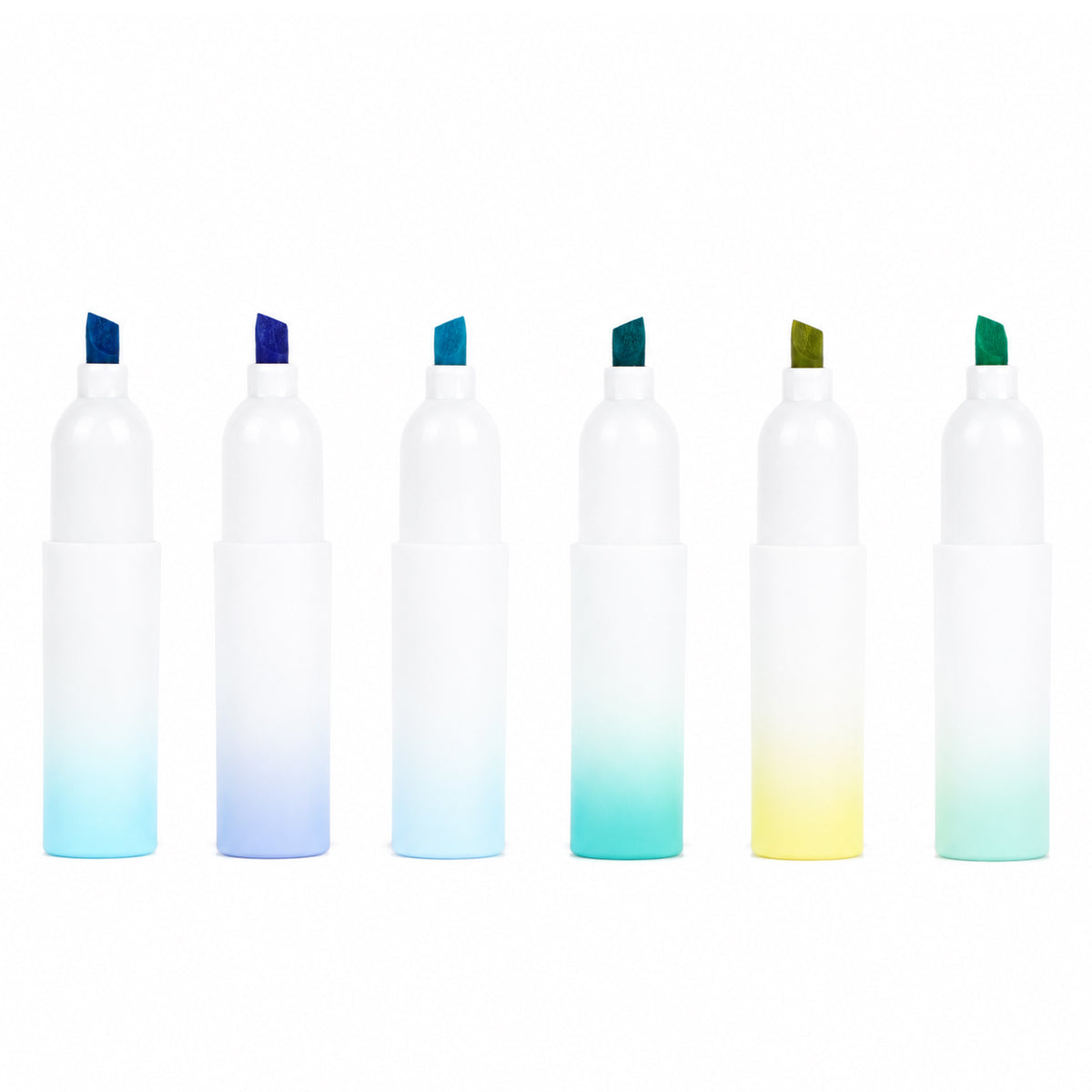 Ice Cream Pastel Dual-Tip Highlighters – 3 Pens, 6 Colours