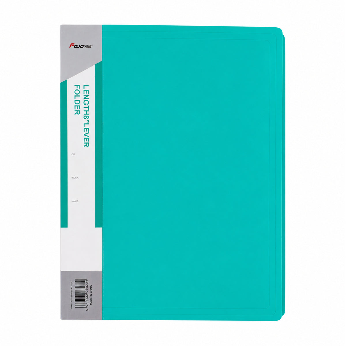 8-Inch Lever Folder – Orange, Green & Pink