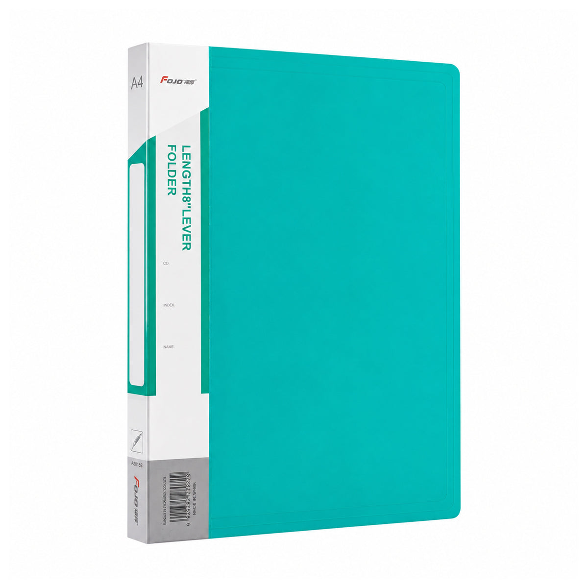 8-Inch Lever Folder – Orange, Green & Pink
