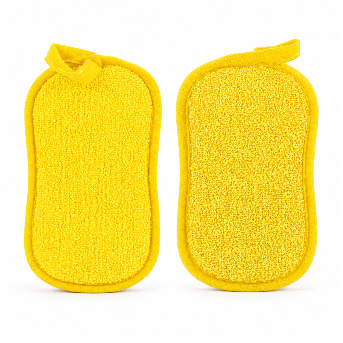 Kitchen Cleaning Rub Block Set of 5 – Multi-Color Microfiber Scrubber Pack