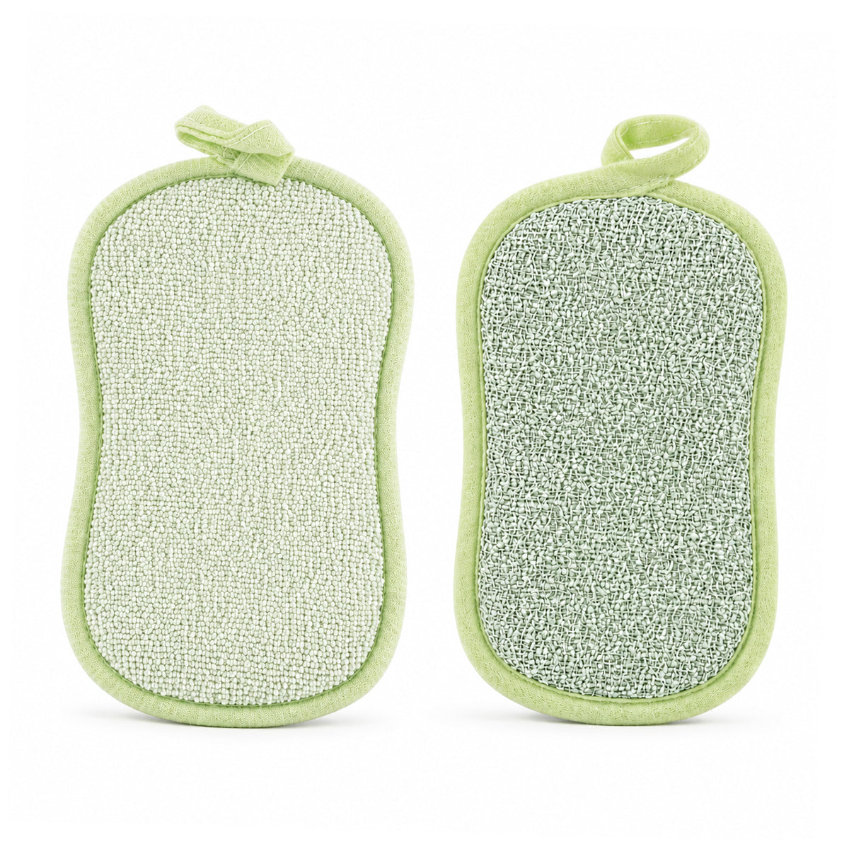 Kitchen Cleaning Rub Block Set of 5 – Multi-Color Microfiber Scrubber Pack