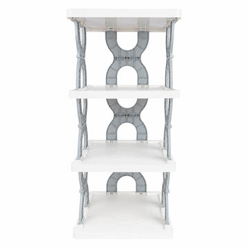Multifunctional Vertical Corner Shoe Organizer – Space-Saving Storage Rack by The Writershub